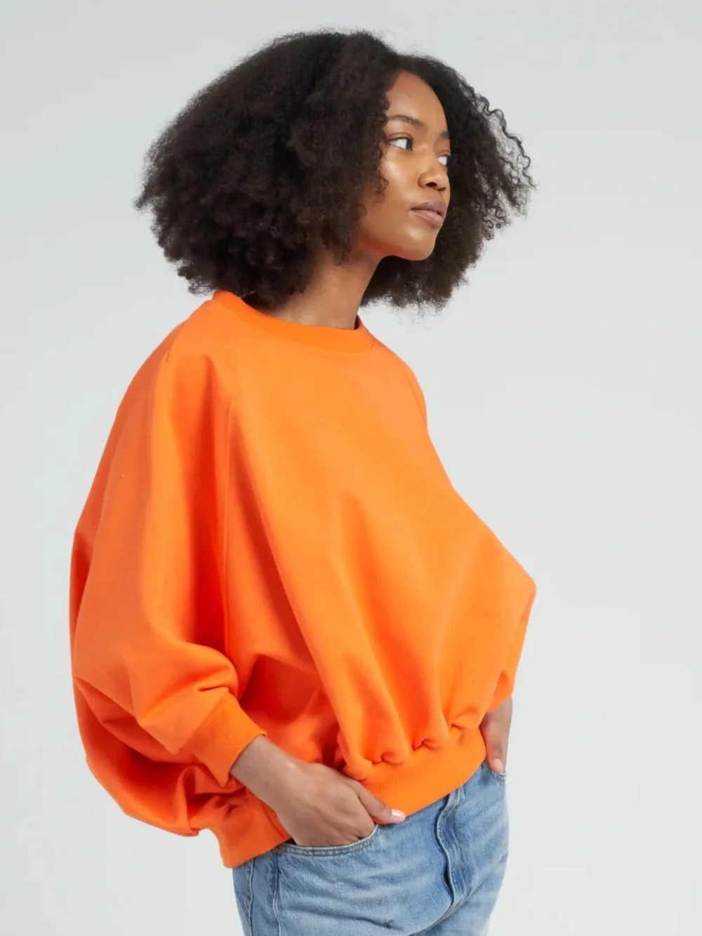 Cog The Big Smoke Havana Sweatshirt Orange Tangerine Pullover Gorpcore One Size - Picture 3 of 5